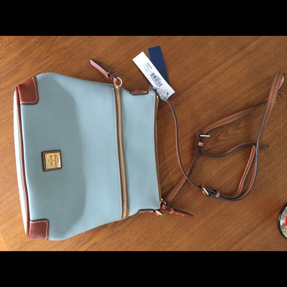 Brand New Dooney & Bourke Sky Blue Crossbody